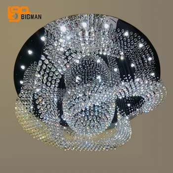 

new large contemporary chandelier crystal lighting lustre foyer chandeliers