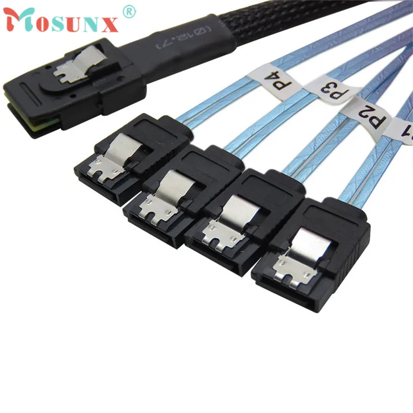 Buy Mosunx advanced 1M Mini SAS SFF 8087 36 PIN to 4