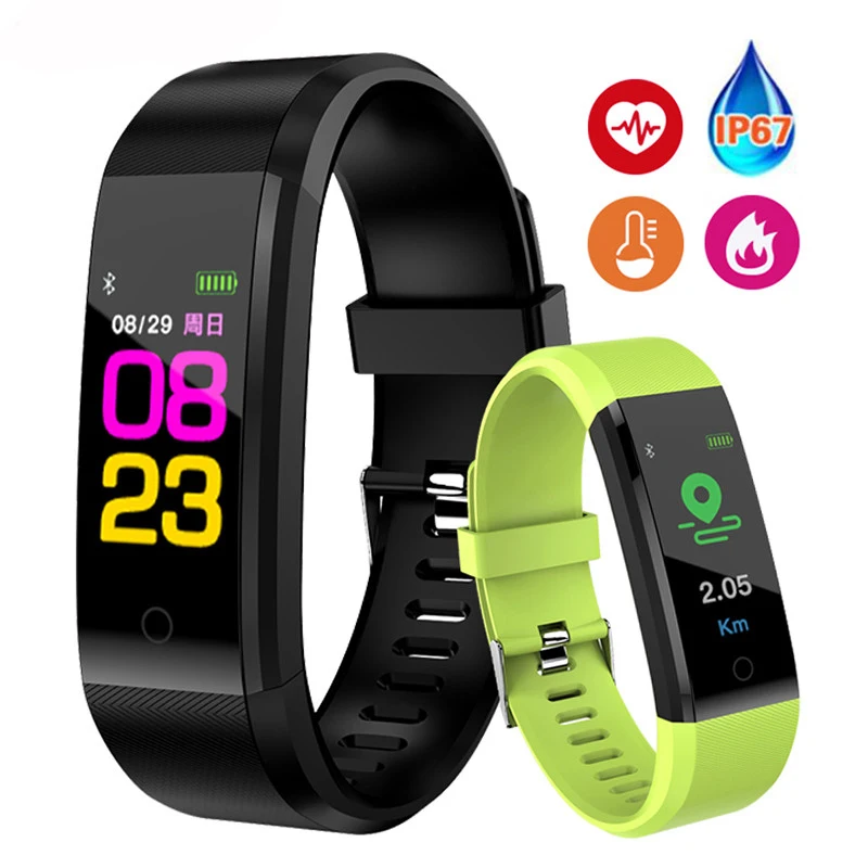 

Smart Band Men Women Heart Rate Blood Pressure Smartband Fitness Bracelet for iOS Android pk fitbits xiaomi mi band 3 2