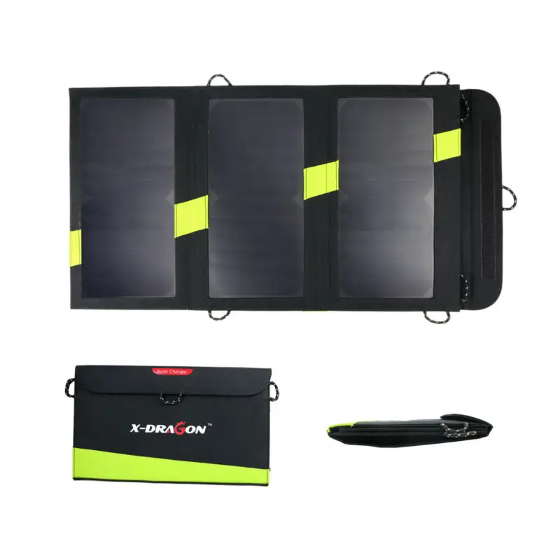 imágenes para 20 W 5 V Panel Solar Sunpower Cargador Solar Power Bank Cargador de Camping Al Aire Libre para el Teléfono Móvil imágenes para 20 W 5 V Panel Solar Sunpower Cargador Solar Power Bank Cargador de Camping Al Aire Libre para el Teléfono Móvil