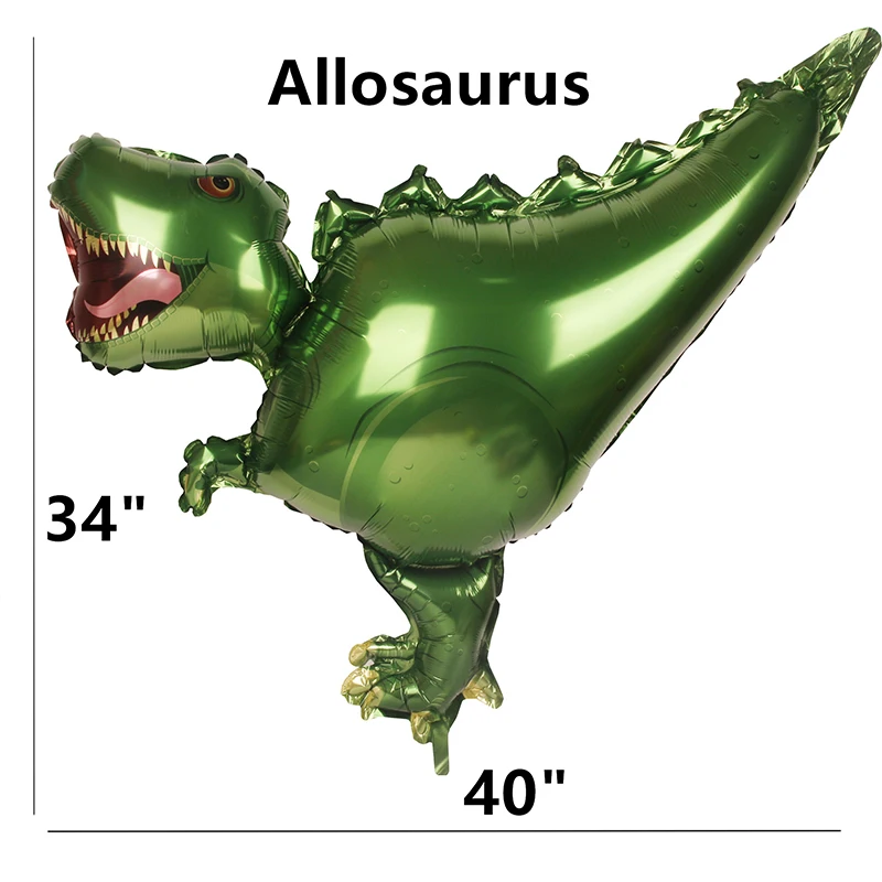 29 шт. детский душ Triceratops T-rex Raptor Allosaurus воздушный шар с динозавром украшения день рождения мальчик/Дети День рождения украшения для вечеринок