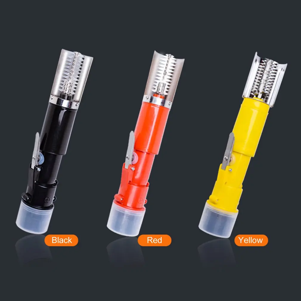

Electric Fish Scaler Scraping Machine Scales Type Waterproof Blade Knife Tools US Plug Kitchen Scaling Tool Cordless Fishing