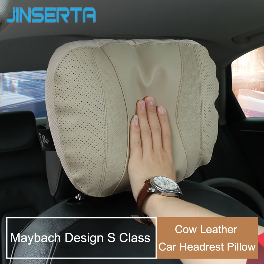 JINSERTA Maybach S Class Car Headrest 