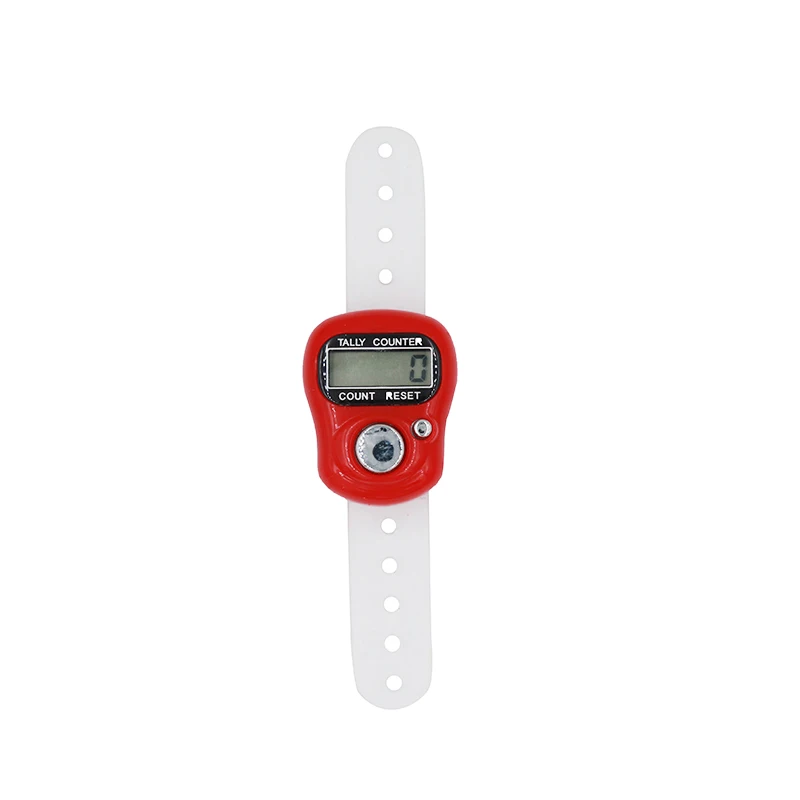 New Electronic Digital Counter Portable Hand Operated Tally LCD Screen Finger Counter 40%off