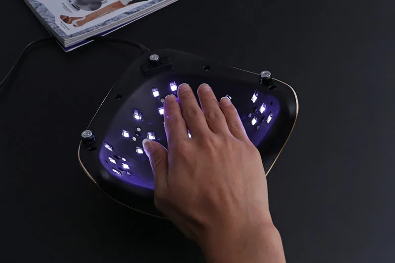 Лампа для сушки ногтей SUN5X Сушилка для ногтей 48 Вт Светодиодный УФ-лампа двойной светильник с автоматическим датчиком лампа для маникюра отверждения ногтей инструменты для красоты