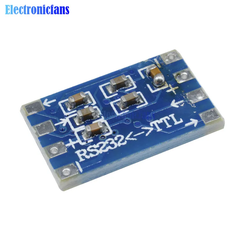 10 шт. Серийный порт Mini RS232 в TTL адаптер Модуль платы MAX3232 115200bps|mini mini|rs232 ttlmini board |