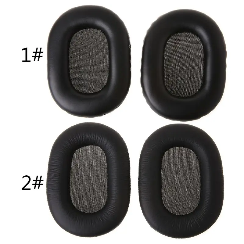 

1 Pair Headphone Earpads Soft Earbuds Cushion Flexible Ear Pads Replacement for Sony MDR-7506 V6