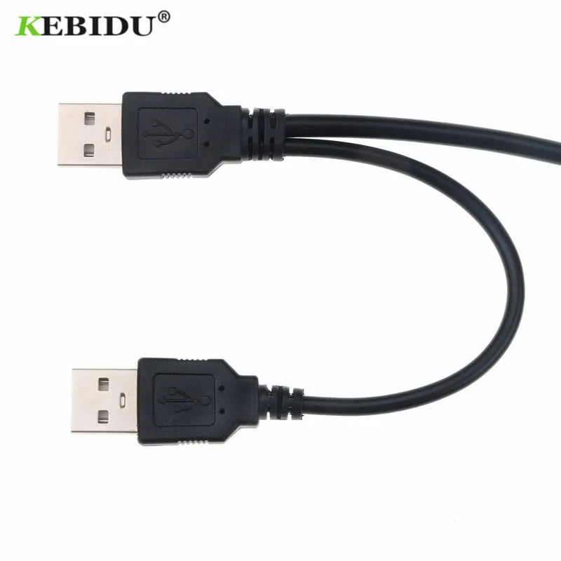 Kebidu горячая Распродажа двойной USB 2 0 к Sata 22 Pin 5/3 5 дюйма жесткий диск HDD адаптер
