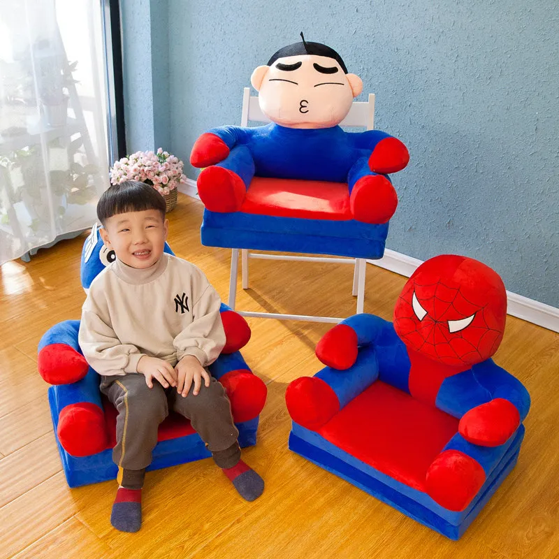 Ленивый Kawaii диван детский диван татами мультфильм складной диван плюшевая игрушка креативная спинка детский подарок на день рождения хорошее качество