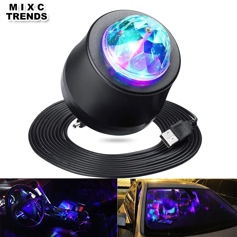 Светодиодный мини светильник MIXC меняющий цвет с RGB подсветкой вечерние Клубные