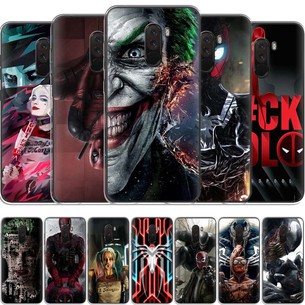 

Soft TPU Cover Case For Xiaomi Pocophone F1 Silicone Case Cover For Xiaomi Pocophone F1 protect Phone bags