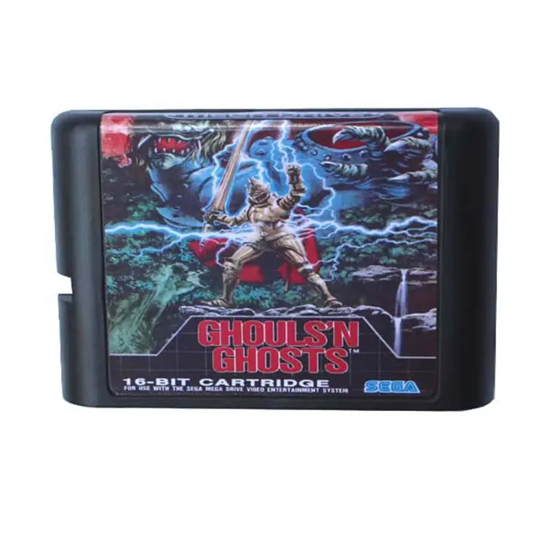 

Ghouls'n Ghost 16 bit MD Game Card For Sega Mega Drive For SEGA Genesis