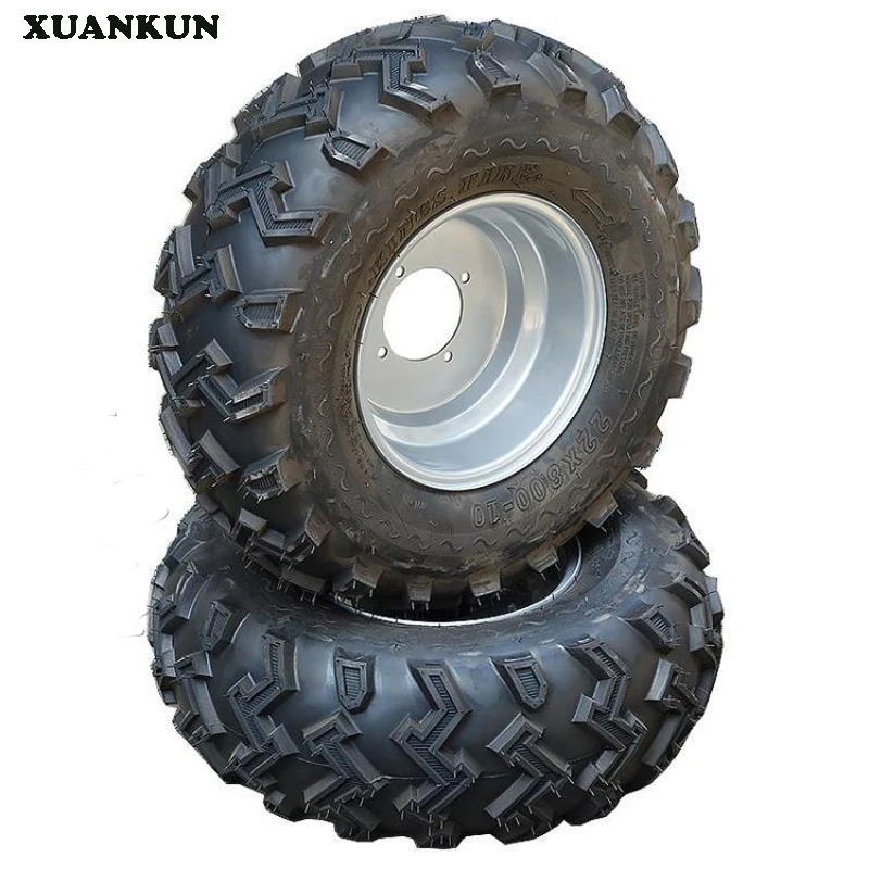 Xuankun Karting Atv 22x810 After 22x1110 Inch W Pattern Vacuum Tire Wheel Hub Assembly