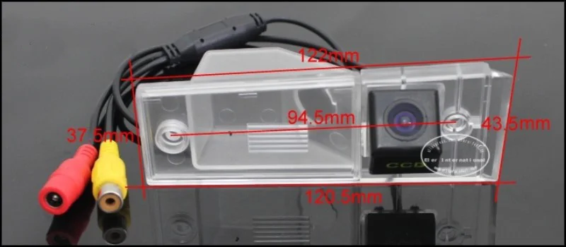For KIA VQ Camival Sedona 3 in1 Special Rear View Camera + Wireless Receiver + Mirror Monitor Easy DIY Back Up Parking System (2)