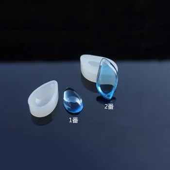 

1PC 2style Flatback Jewelry Diamond Type With Hole DIY Silicone Mould Scrapbooking Silicone Mould Decorating Mini Tools