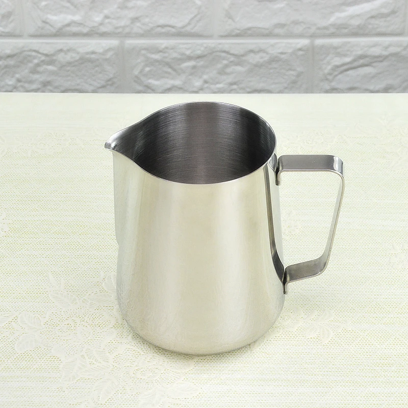 Новое поступление со шкалой Тип Кофе горшок Высокое качество Нержавеющая сталь чашка для молока с измерением Кофе кофейный Перколятор 3 потенциала