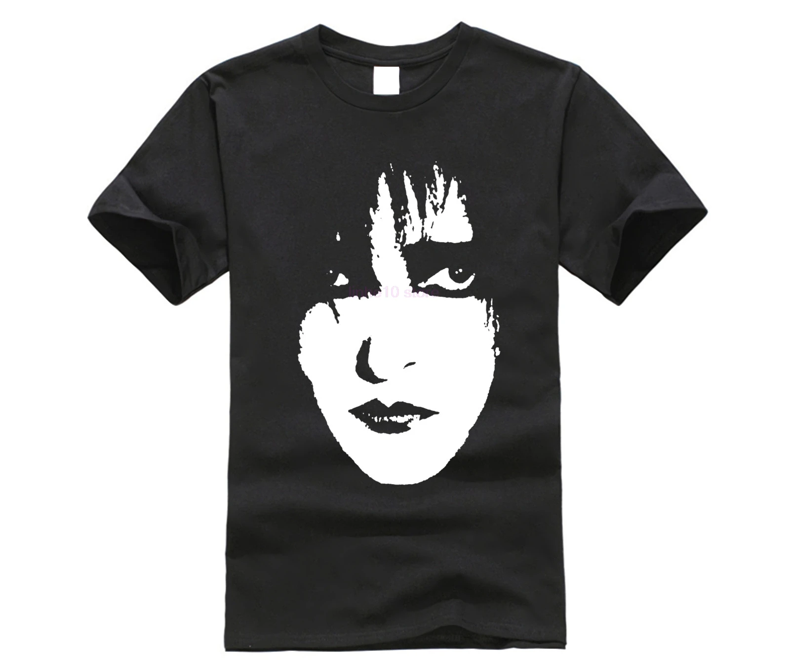 Siouxsie And The Banshees Sioux Face Post Punk Gothic Cure Новая Черная футболка | Мужская одежда