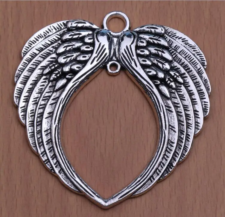 Large Angel Wing Charms Pendant for Jewelry Making necklace Bracelet