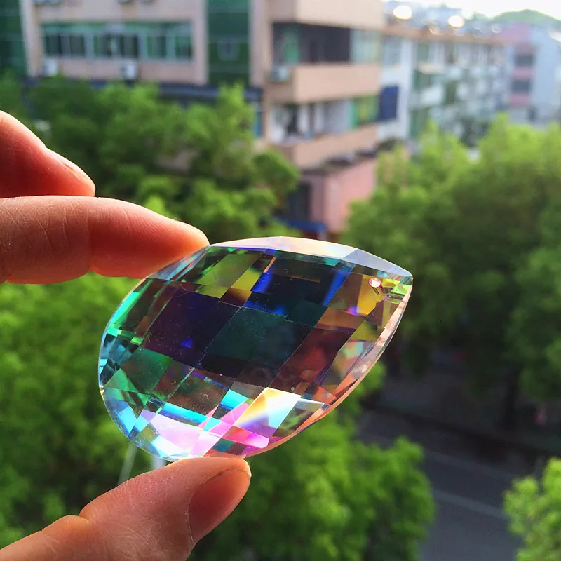 10 pcs 63mm K9 Crystal Clear AB