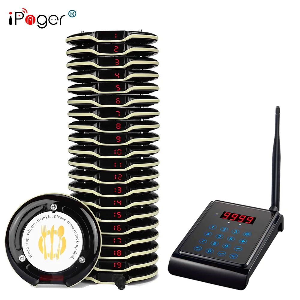 

Intelligent wireless LED display calling number system