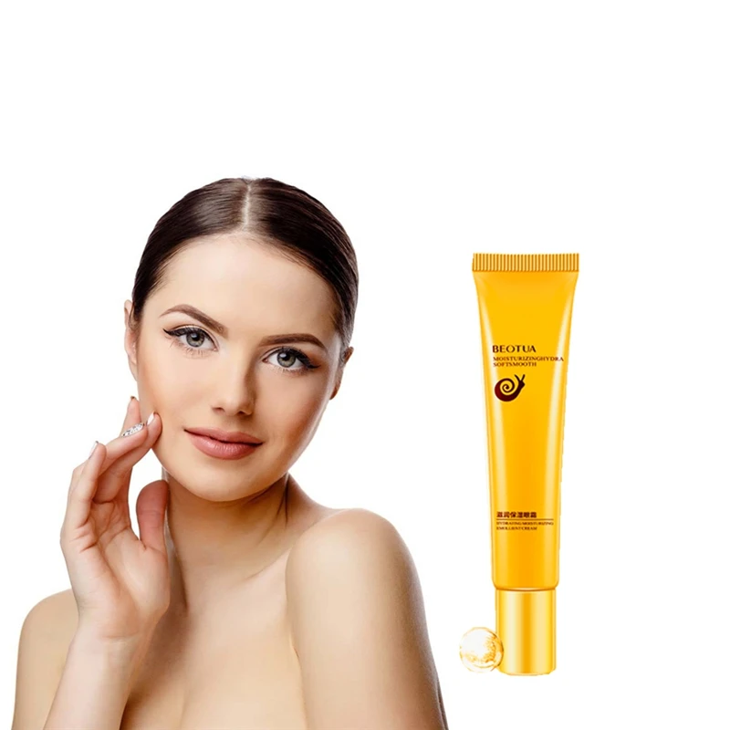 

Korean Skin Care Anti Wrinkle Eye Cream Snail Anti Aging Remover Dark Circle Firming Moisturizing Eye Cream Patches Mask 20g