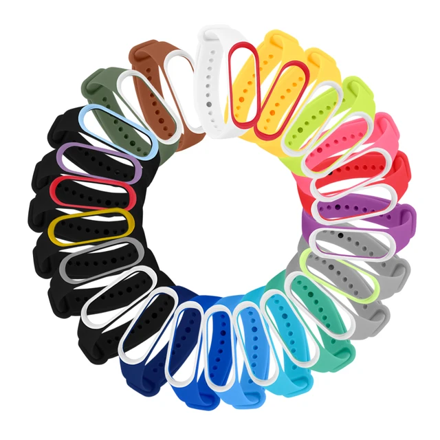 25 colors Sport Silicone watchband strap For Xiaomi Mi Band3 Smart Watch/Pedomet 25 colors Sport Silicone watchband strap For Xiaomi Mi Band3 Smart Watch/Pedomet