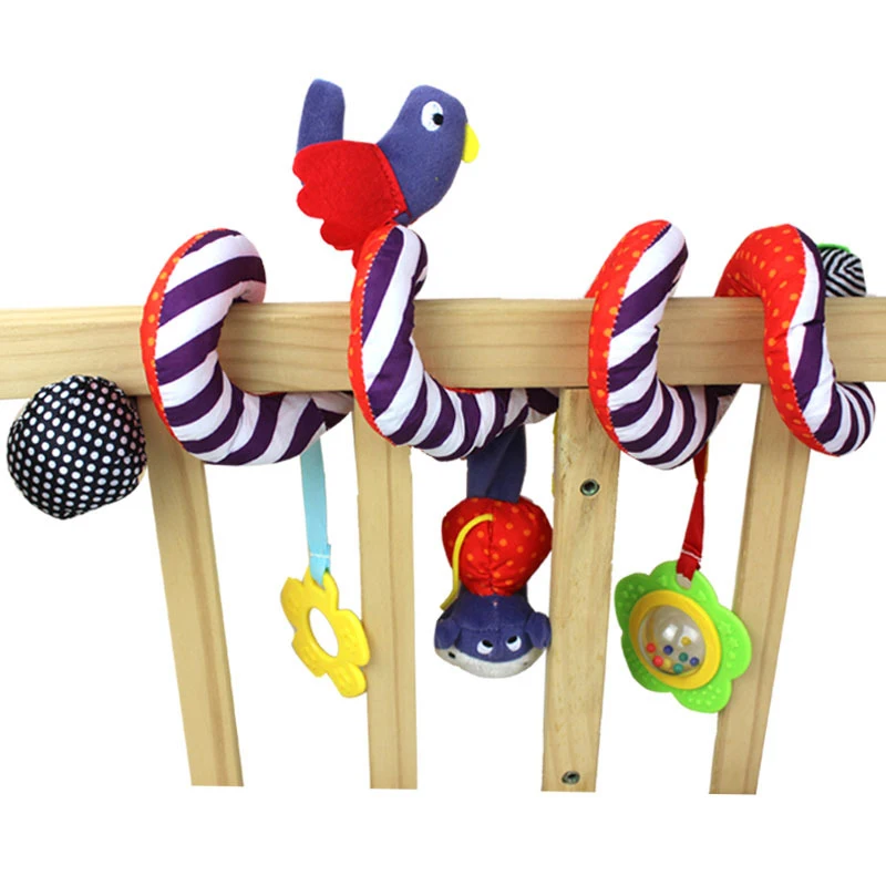 Spiral Stroller toy rattle baby toy 2