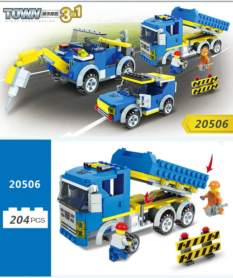 Building Blocks Compatible with Lego Technic J20506 204P Models Building Kits Blocks Toys Hobby Hobbies For Chlidren Building Blocks Compatible with Lego Technic J20506 204P Models Building Kits Blocks Toys Hobby Hobbies For Chlidren