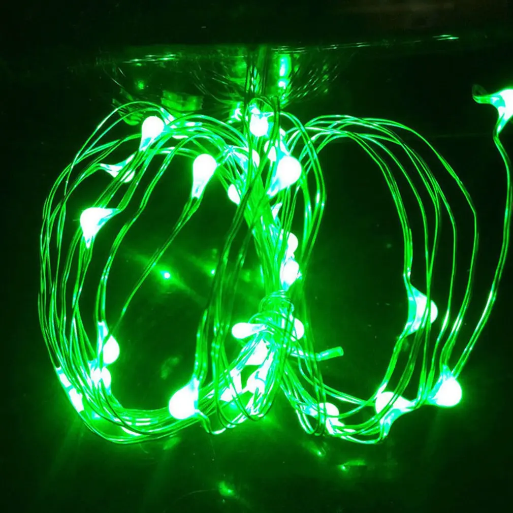 10 м 31,8 фута 100 светодиодный USB медный провод Сказочный светильник с 8 режимами ночной Светильник для рождественского фестиваля музыкальные вечерние гирлянды - Испускаемый цвет: Green