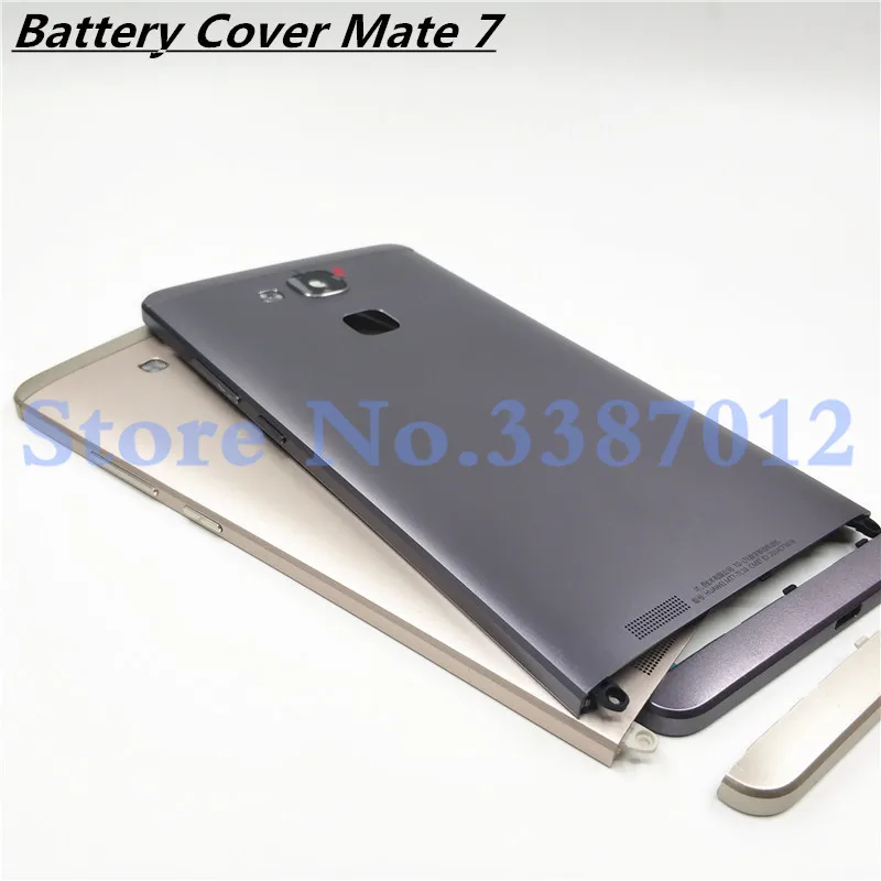 Оригинальная металлическая задняя крышка корпуса для Huawei Mate 7 Сменный Чехол