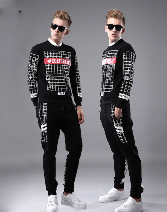 Autumn Winter Men's Harajuku Hip Hop Streetwear