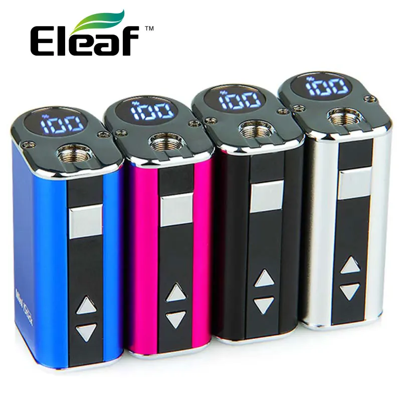 Продажа Оригинальный Eleaf mini istick 10 Вт 1050 мАч с светодиодный экран изысканный портативный мини мод аккумулятор 1050 мАч подходит для GS резервуар Атомайз...