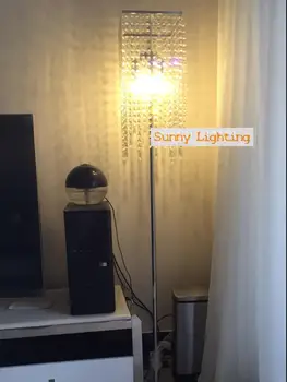 

Modern luxury Crystal floor lamp for Restaurant living room led floor lighting large stand lamp led commercial lighting Lambader