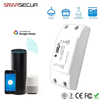 

Wi-Fi Wifi Switch DIY Wireless Remote Domotica Light Smart Home Automation Relay Module Controller Work with Alexa