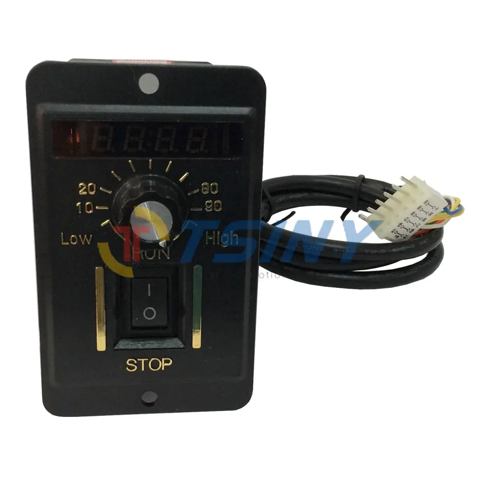 

220V 200W Digital Display Electrical Reversible Motor Speed Controller Switch