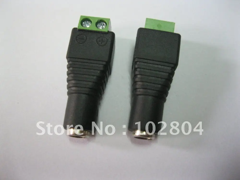 

5.5x2.1mm CCTV DC Power Jack Removable Terminal Block Adapter Connector High Quality Hot Sale 100 Pcs Per Lot