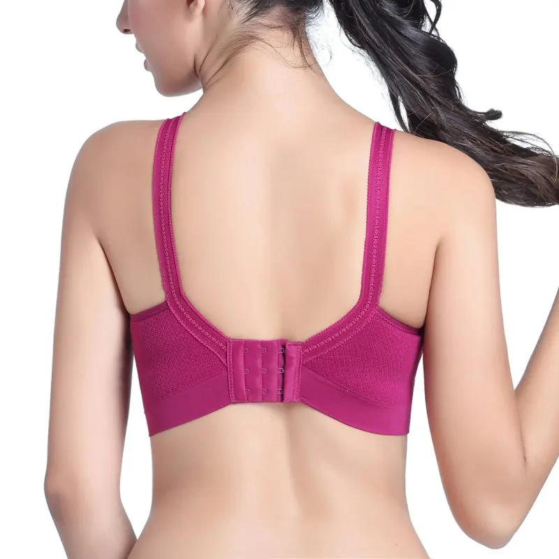 Womens Stretch Yoga Fitness Sports Bra Push Up Bras Running Crop Top Tank Vest Bras Seamless Shapewear Padded