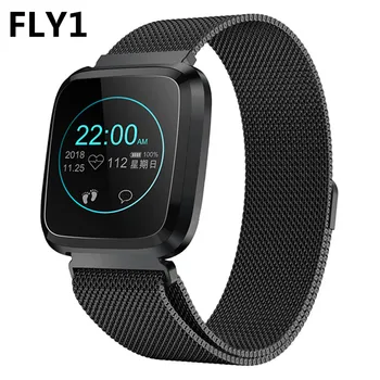 

FLY1 smart band fitness tracker heart rate blood pressure sleep monitoring HD large color screen IP68 waterproof sports bracelet