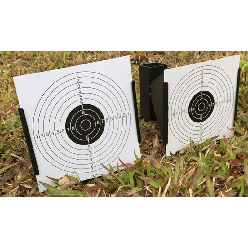 Shooting-Airgun-Target-Paintball-and-BB-Gun-Cone-shaped-Black-Pellet-Trap-W-20-Pcs-Paper (3)