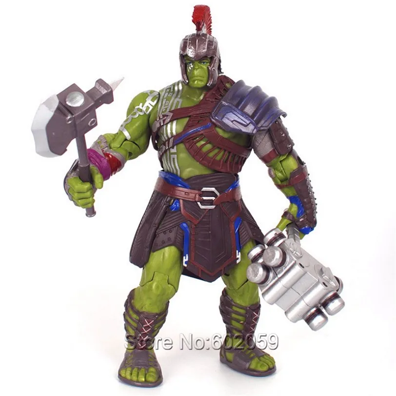 ТОР 3 Ragnarok фигурку боевой молот топор Гладиатор Халк подвижный модель игрушки 20