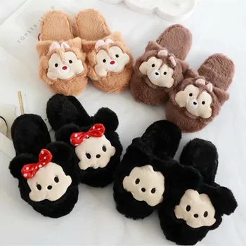 

Lovely Squirrel Penguin Dog Winter Indoor Slippers Collection Dolls Toys Stuffed Doll Shoes Gift For Children Love Pet #908