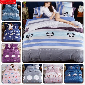 

Panda Cute Animal Duvet Cover 3/4 pcs Bedding Set Adult Kids Child Soft Bed Linens Single Twin Full Double Queen Super King Size