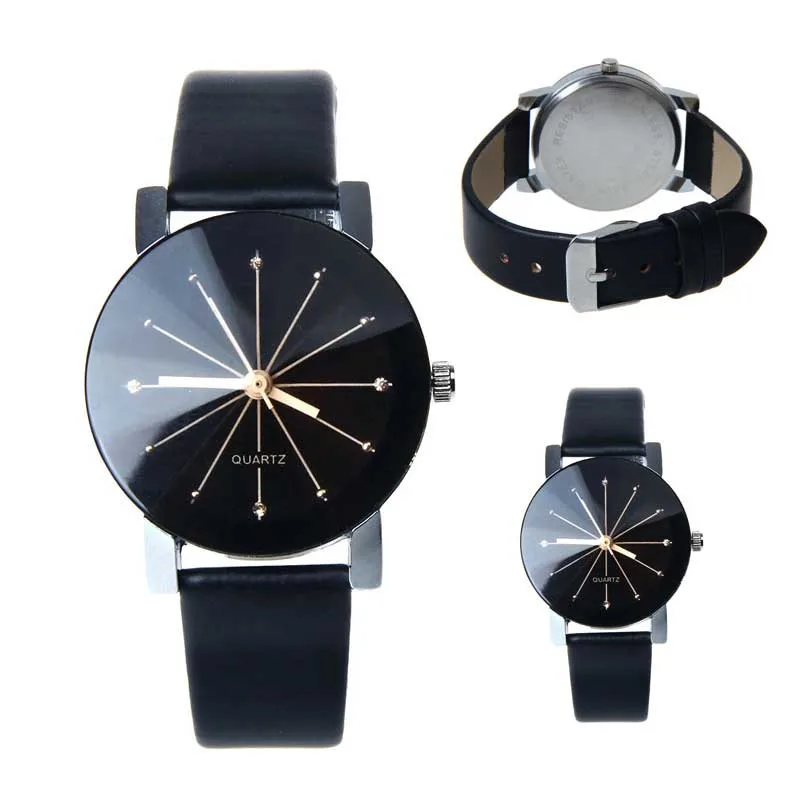 

WoMen Quartz Dial Clock Leather Wrist Watch Round Case Fashion & Casual business gifts, holiday, housewarming, birthday F604