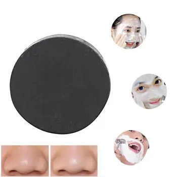 

Bamboo Charcoal Handmade Soap Blackhead Remover Acne Treatment Whitening Oil-control Face Cleaning Bath Shower Hair Skin Care