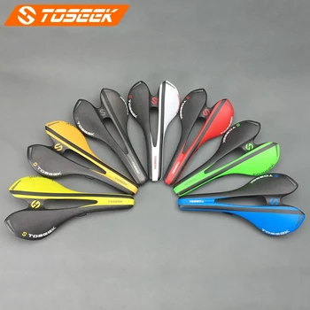 

TOSEEK SuperLight 100g Matt UD Carbon Fibre Bicycle Saddle For Mountain Road Cycling Parts Maximum load 150kg