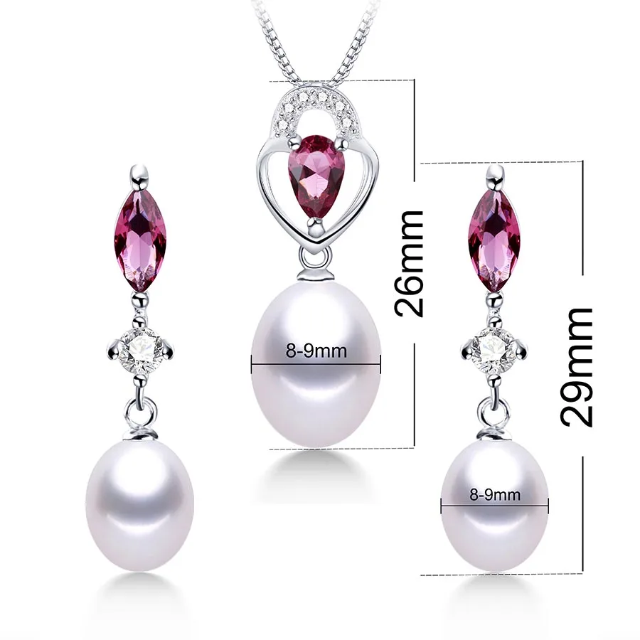Женское Ожерелье/подвеска LINDO из стерлингового серебра 925 пробы с жемчугом|jewelry