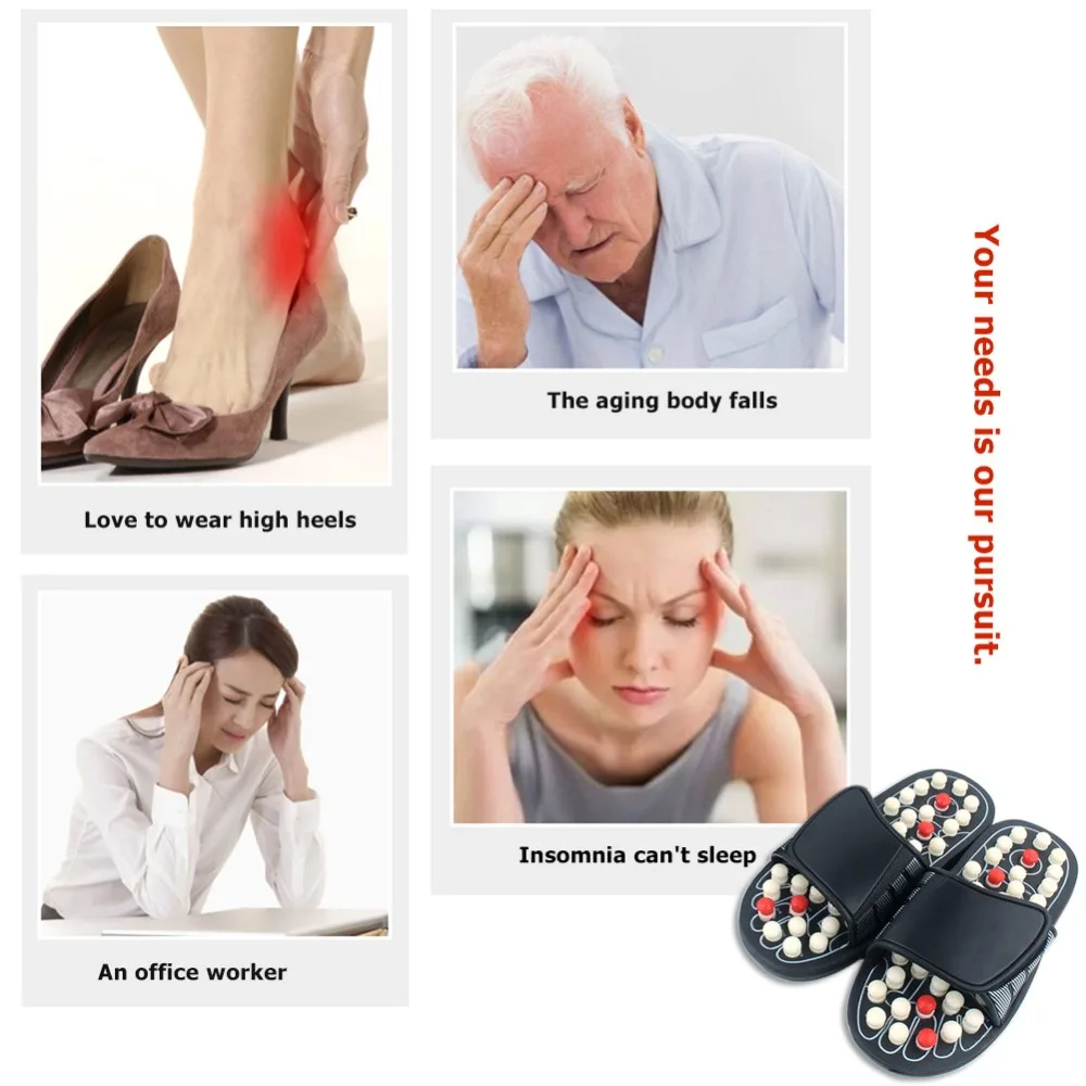 Acupuncture Foot Massage Slippers Health Shoe Reflexology Sandals Feet Acupuncture Therapy Massager Foot Care Massage Slippers Acupuncture Foot Massage Slippers Health Shoe Reflexology Sandals Feet Acupuncture Therapy Massager Foot Care Massage Slippers