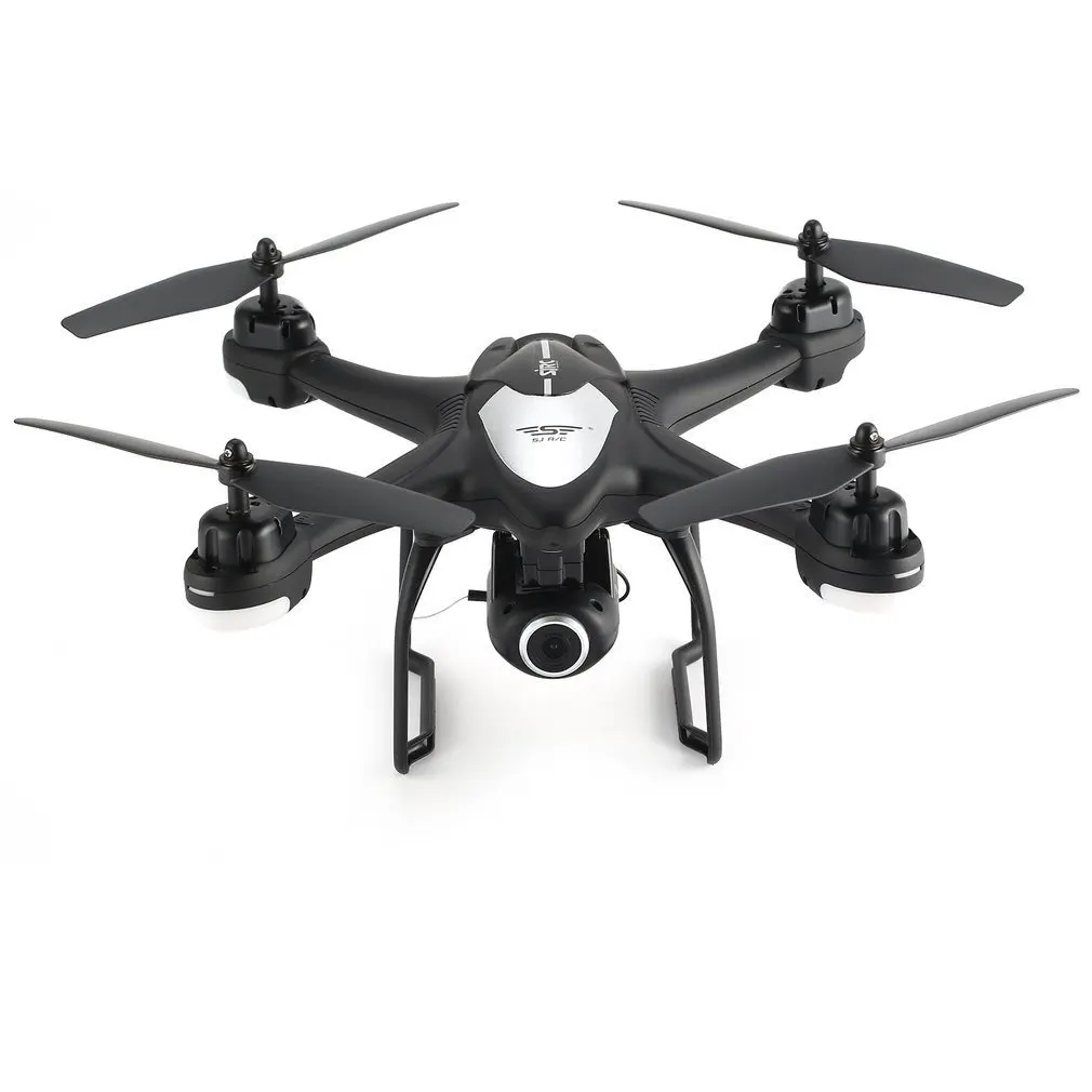 

SJ R/C 1080P Adjustable Wide Angle S30W 2.4G Dual GPS Positioning FPV RC Quadcopter Drone Wifi Camera Follow Me Hovering