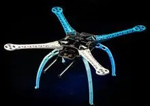 FPV S500 SK500 PCB/GF Доска Обновление версии F450 F550 Quadcopter кадров Комплект с посадка Шестерни Нескользящие