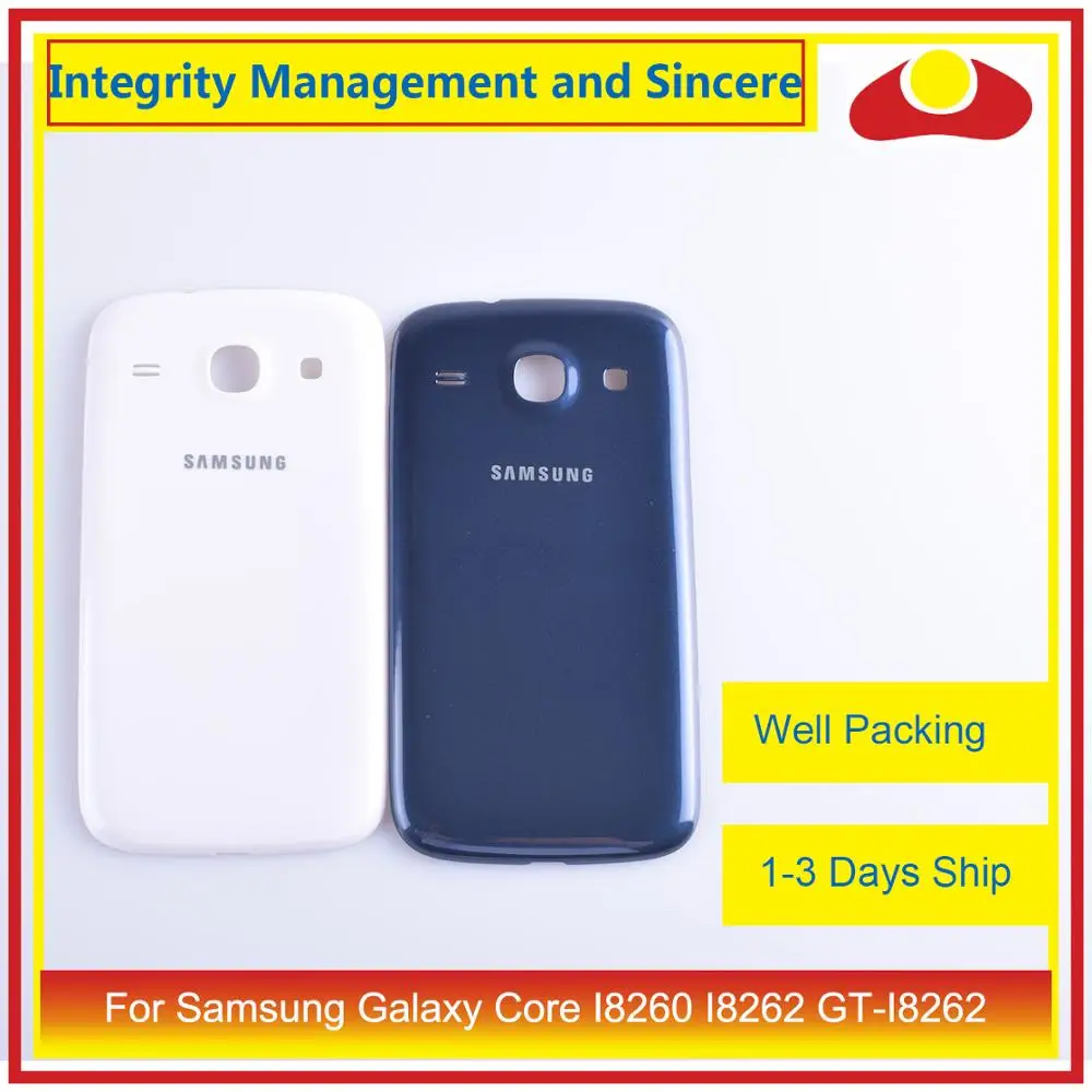 Для Samsung Galaxy Core I8260 I8262 GT корпус батарейного отсека задняя крышка корпуса|Корпусы и